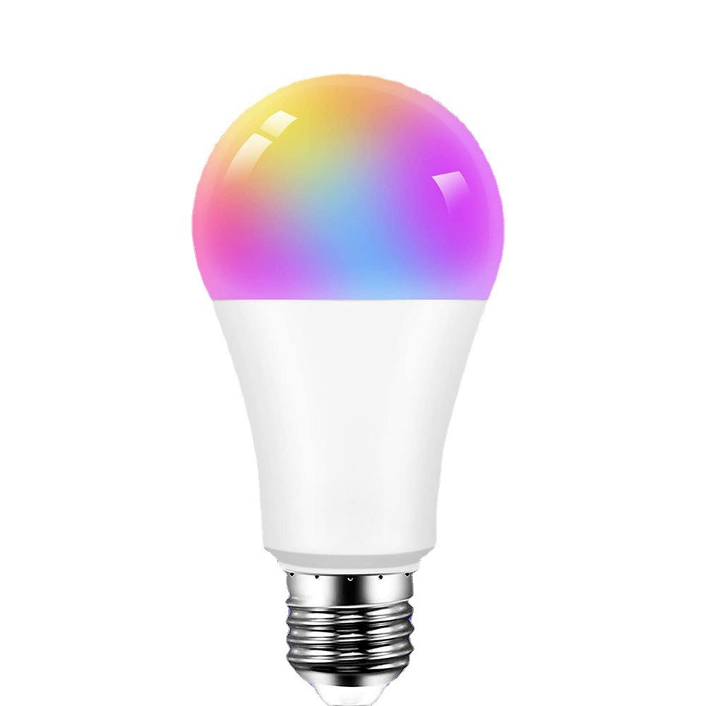 Bombilla inteligente LED App control RGB bombilla lámpara graffiti hogar 9W color cambiante lámpara E27 Bluetooth bombilla al por mayor