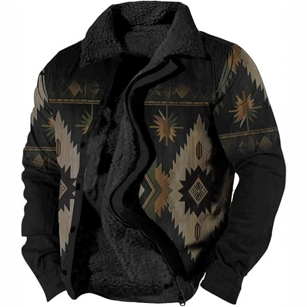 2024 Трансграничные утолщенные боковые швы сумка повседневная молния широкая молодежная хлопковая куртка мужская шерстяная куртка