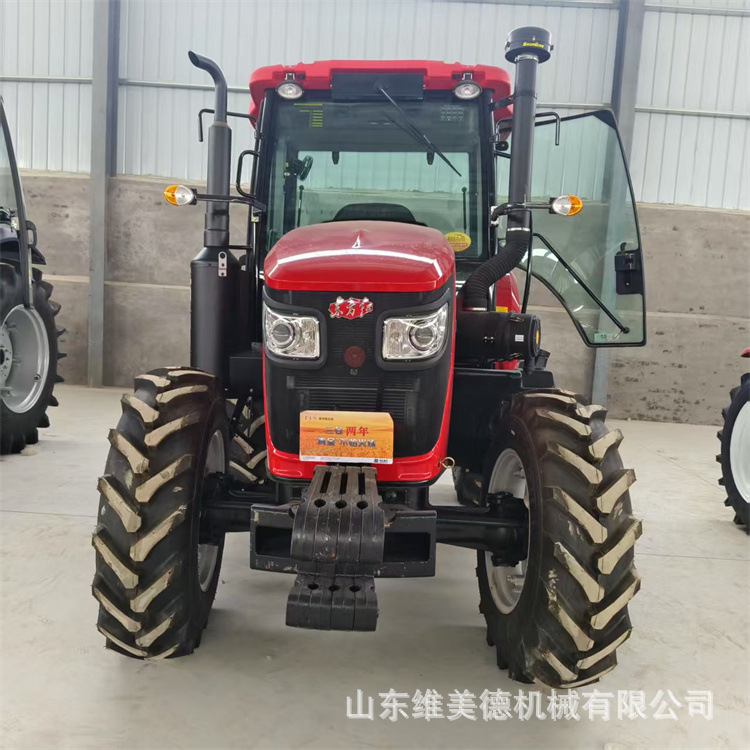 东方红1204大型四轮车 农用大马力旋耕开荒犁地机 强压多路阀