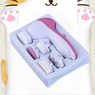 Good Quality Electric Five-In-One Facial Cleansing Instrument, Beauty Instrument, Facial Cleansing Instrument, Facial Massage Instrument, Pore Cleaning Instrument