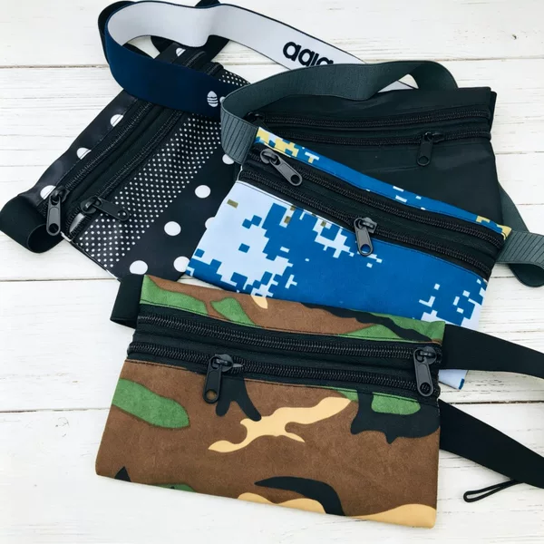 Outdoor Sports Waist Bag, Running Waterproof, Multi-Functional, Close-Fitting, Ultra-Thin Fitness Buckle Mobile Phone Bag, Anti-Theft Waist Bag