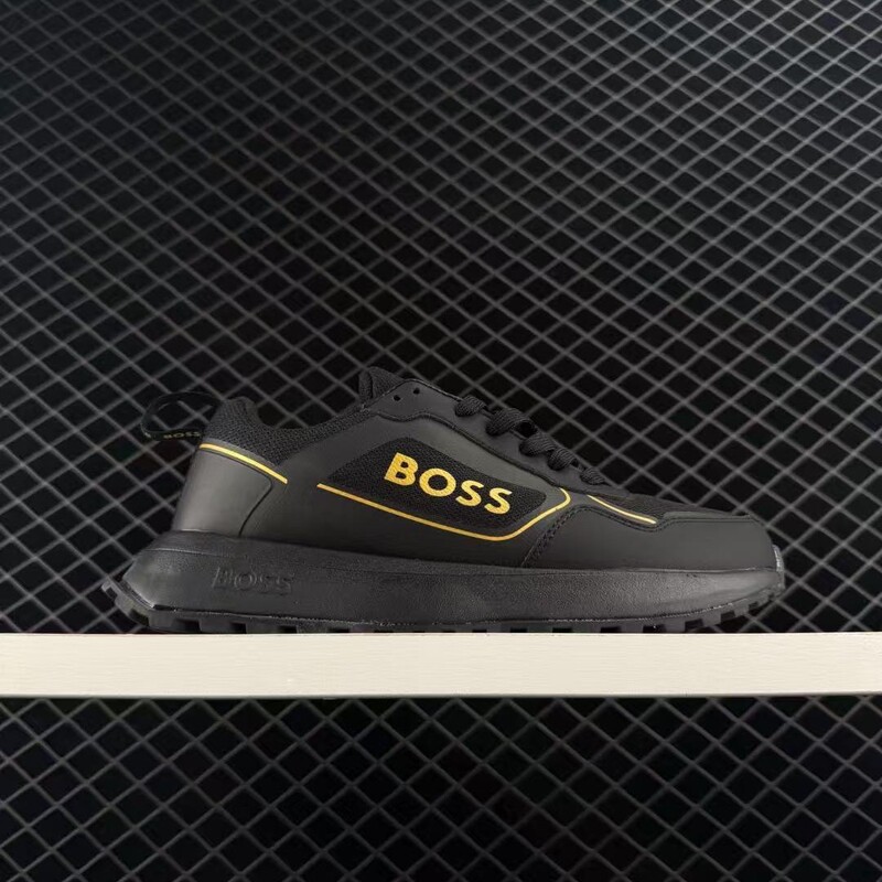 Cross-Border Putian Shoes Boss European Station Men's Thick-Soled Casual Sports Shoes Fashionable Versatile Breathable Mesh Running Shoes