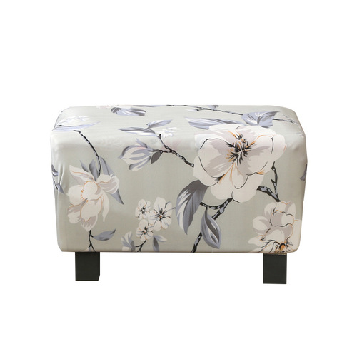 Amazon Siamon Sofa Footstool Set Full Cover Single Club Foot Massage Anti-Dust Stool Cover Wholesale