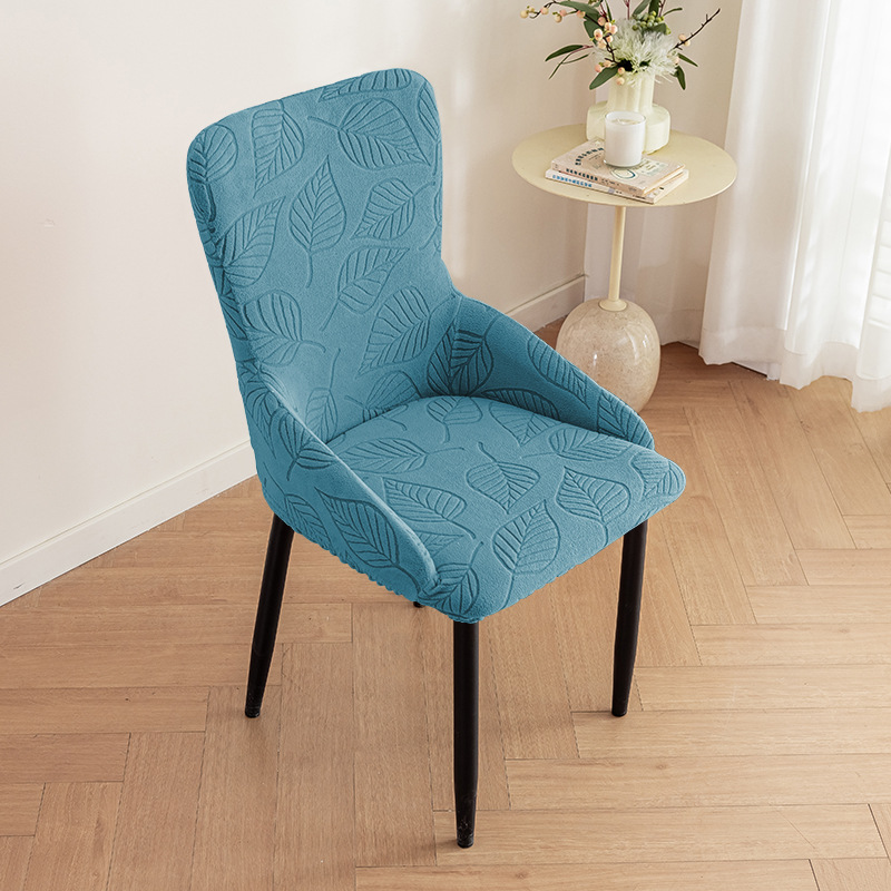 Amazon reposabrazos ligeros cubierta de silla de forma especial cubierta de silla todo incluido cubierta de silla de comedor gruesa cubierta de alta elasticidad anti-gato