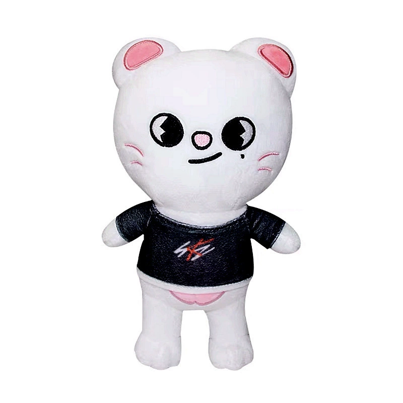 20см часы OOP ЛУШ ТВОЙС Стрей Кидз Cartoon Flat Plush Animal Plus