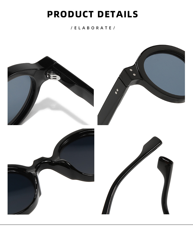 Round Frame Sunglasses 5