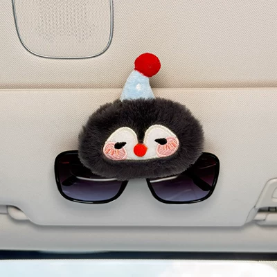 Interior, Sunshade Magnetic Storage — Car Glasses Clip/Bill Clip