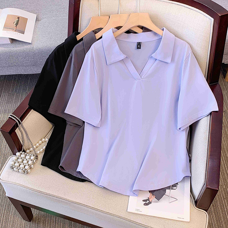  夏  XL-4XL 大きいサイズ トップス