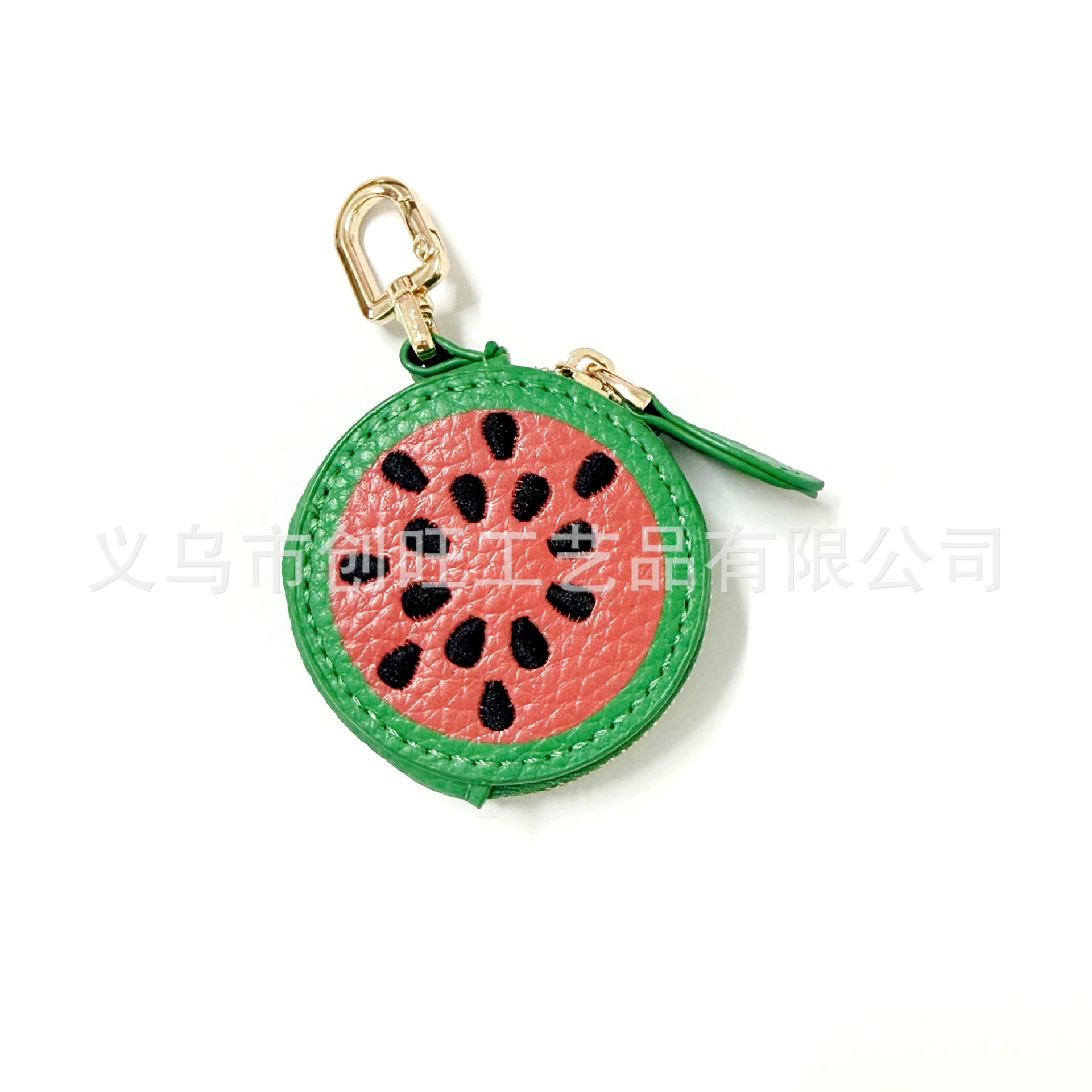 Mini Monedero de Cuero con Diseño de Fruta de Corteza image 18