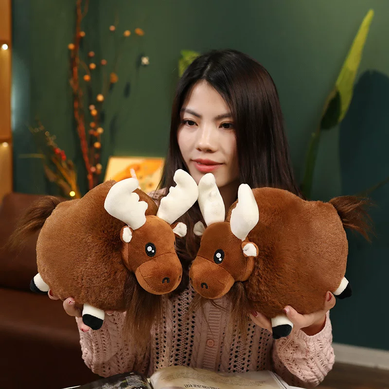Cartoon realistic plush doll, toy for sleep, Birthday gift