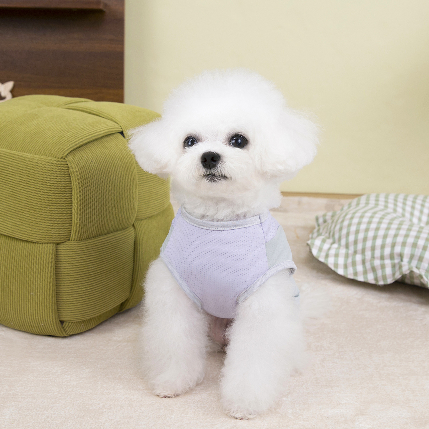 Ice Silk Vest For Dogs Thin Summer Pet Clothing Suitable For Leashes Bichon Frises Small Dogs Teddy Dogs_voghion.com
