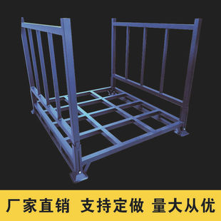 Cloth discount warehouse storage pile cloth rack storage rack folding pile cloth rack clothing factory wholesale price dual-purpose forklift