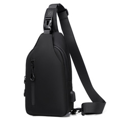 Men's Korean Style Crossbody Bag, Casual Oxford Cloth Small Bag, Backpack, Single Shoulder Bag, Men's Chest Bag, Trendy Bag, Wholesale
