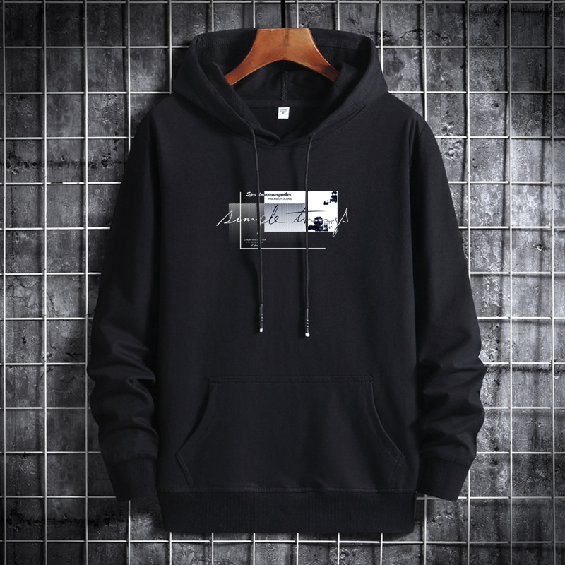 Suéter con capucha de los hombres 2023 otoño nuevo estilo coreano estudiante moda ins Suelta todo partido con capucha capa superior
