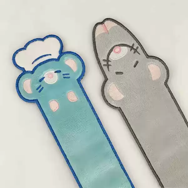 Cute mouse-shaped hair band for washing face, niche bangs sticker, dual-use hairband for bun hairstyle, sweet and cute hair accessory