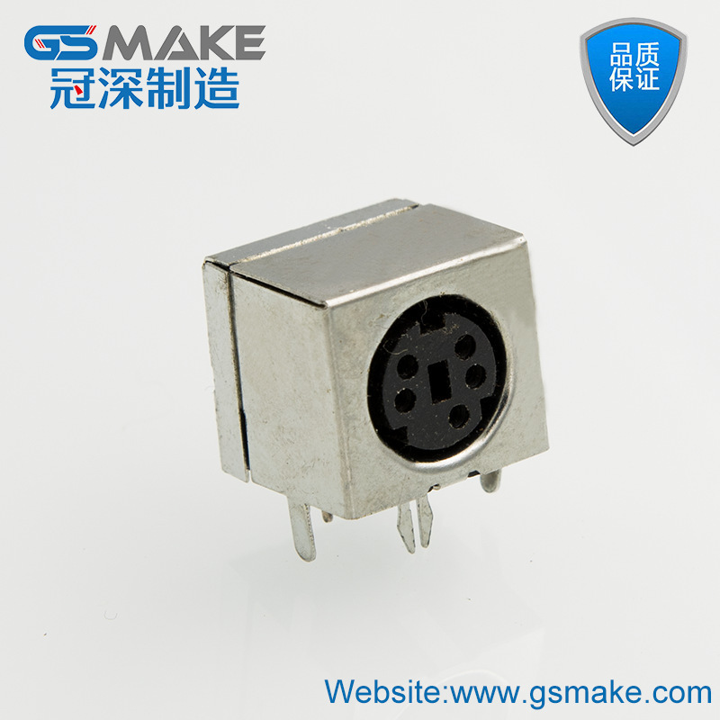 Manufacturer s terminal horizontal fully covered with shielded five-core iron shell MINI 5-core DS seat video interface Manufacturer s terminal horizontal fully covered with shielded five-core iron shell MINI 5-core DS seat video interface