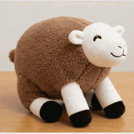 跨境新款 THE SHEEP DETECTIVES 绵羊侦探团 毛绒玩具公仔 玩偶