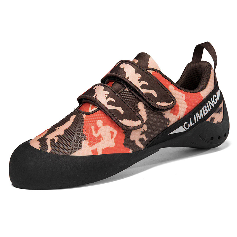 Factory Direct Sales Cross-Border New Men's and Women's Lightweight Non-Slip Wear-Resistant Bouldering Entry Training Rock Climbing Shoes for Beginners