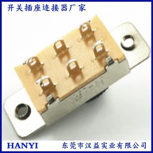 Dial Two-Speed Switch Ss-23E29 High-Current Toggle Switch Vertical Three-Speed 6-Pin Toggle Switch Electrical Appliance
