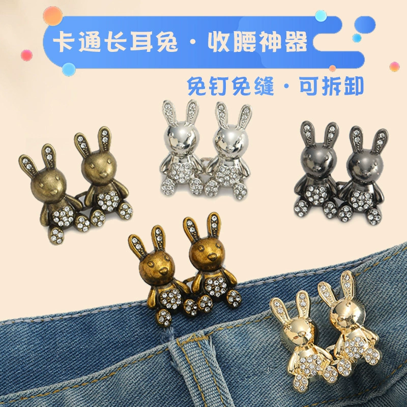 Длинноушие кролики с пряжкой Кролик с талией