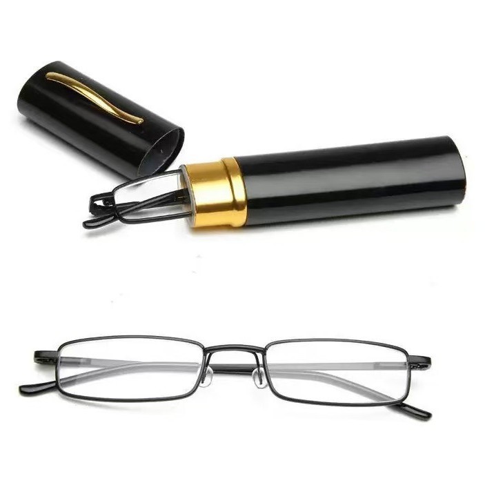 2025新型ファッション老眼鏡男女ミニ携帯小筆筒ハイビジョンファッション超軽量老人老眼鏡|undefined