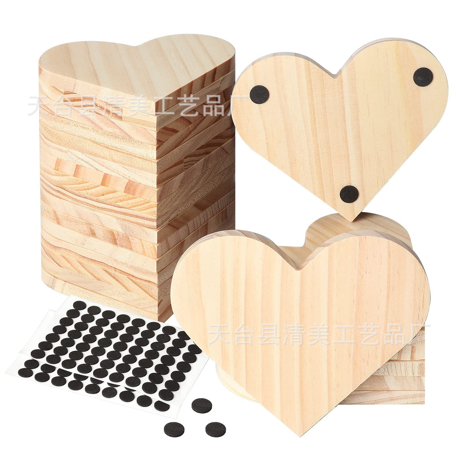 Posavasos de madera sin terminar Posavasos de madera en blanco Posavasos de artesanía para modelos arquitectónicos pintura madera tallada