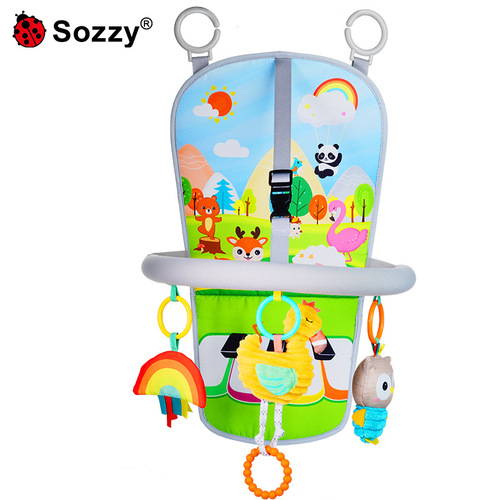 Sozzy toys baby fitness rack pendant baby comfort car safety seat car hanging baby car toy