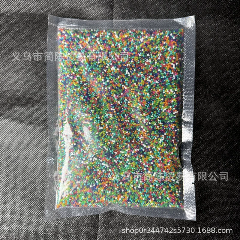 Пакет 250 г 7-8 мм водяная бомба 50 000 капсул вакуумный мешок, впитывающий бомбу, большой бисер Губка Боб