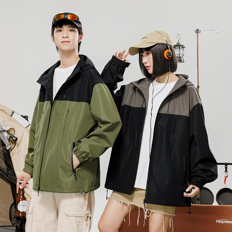 Cross-Border Outdoor Sports Jackets, Couple Models, High-Quality Windproof and Waterproof Fashionable Men's Jackets