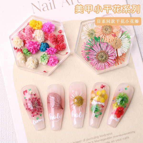Japanese fresh nail decoration