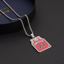 欧美时尚川剧火焰项链男潮流个性百搭钛钢不掉色挂坠饰品地摊批发