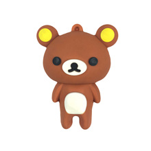 卡通硅胶3D立体U盘外壳可爱动漫硅胶U盘套 便携滴胶多色硅胶u盘套