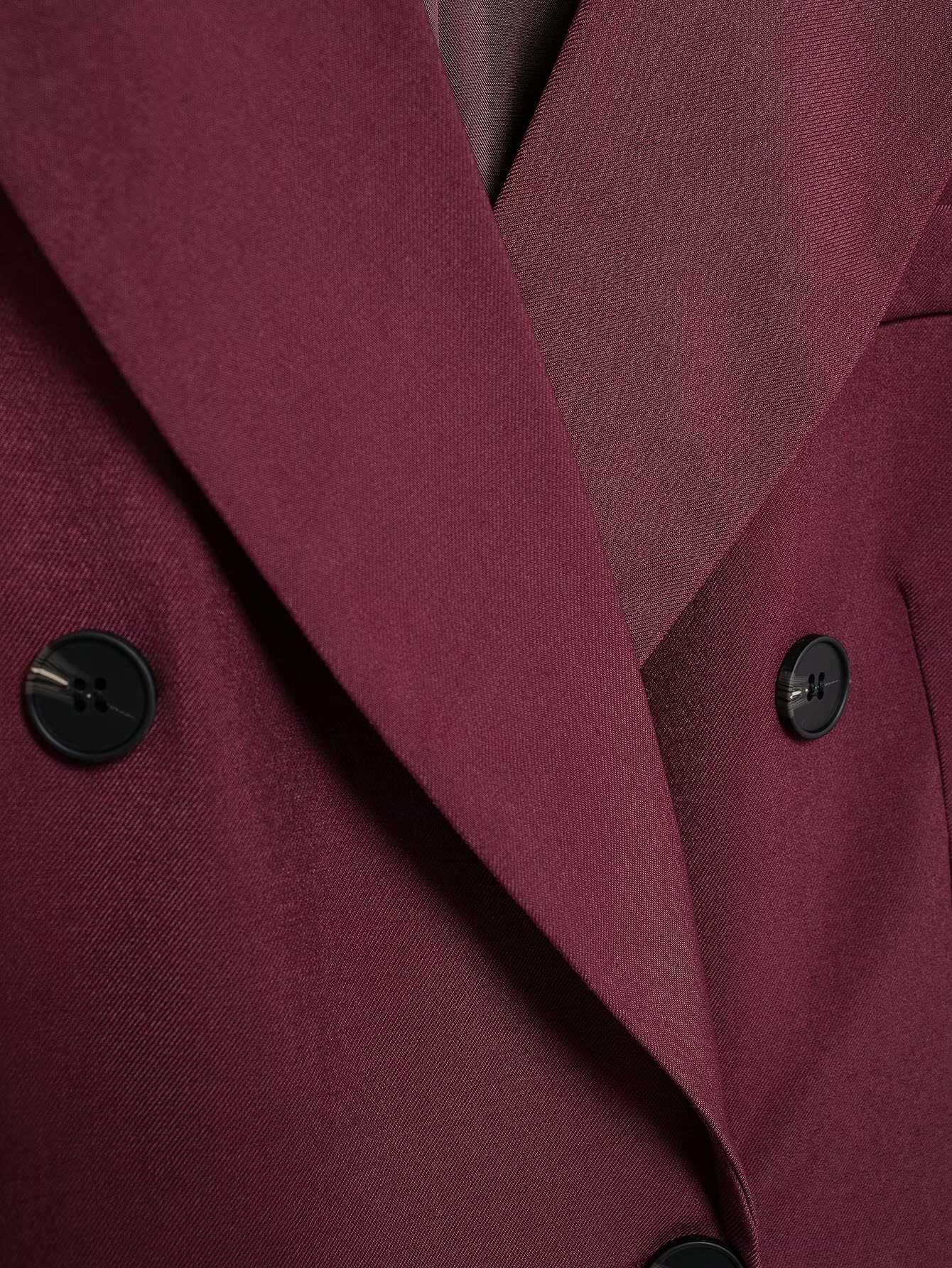 GraceChic 168983-2024 New Women's Fashion European And American Style Ancora Red Double-Breasted + Blazer Pants Set_voghion.com