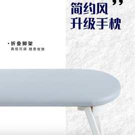 折叠美甲手枕防滑易清洁舒适简约升级款可调节手枕