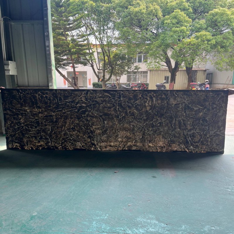 PU piedra translúcida roca volcánica material de piedra flexible ultrafina tablero de pared de roca de volumen de piedra pared de fondo de porcelana suave tablero translúcido de roca de Marte