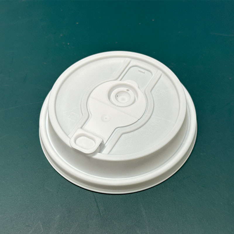 Tapa de plástico PS de calibre 80/90 para taza de café, taza de leche de soja, taza de té con leche, tapa con interruptor, tapa de rosca a prueba de fugas, tapa de botella.