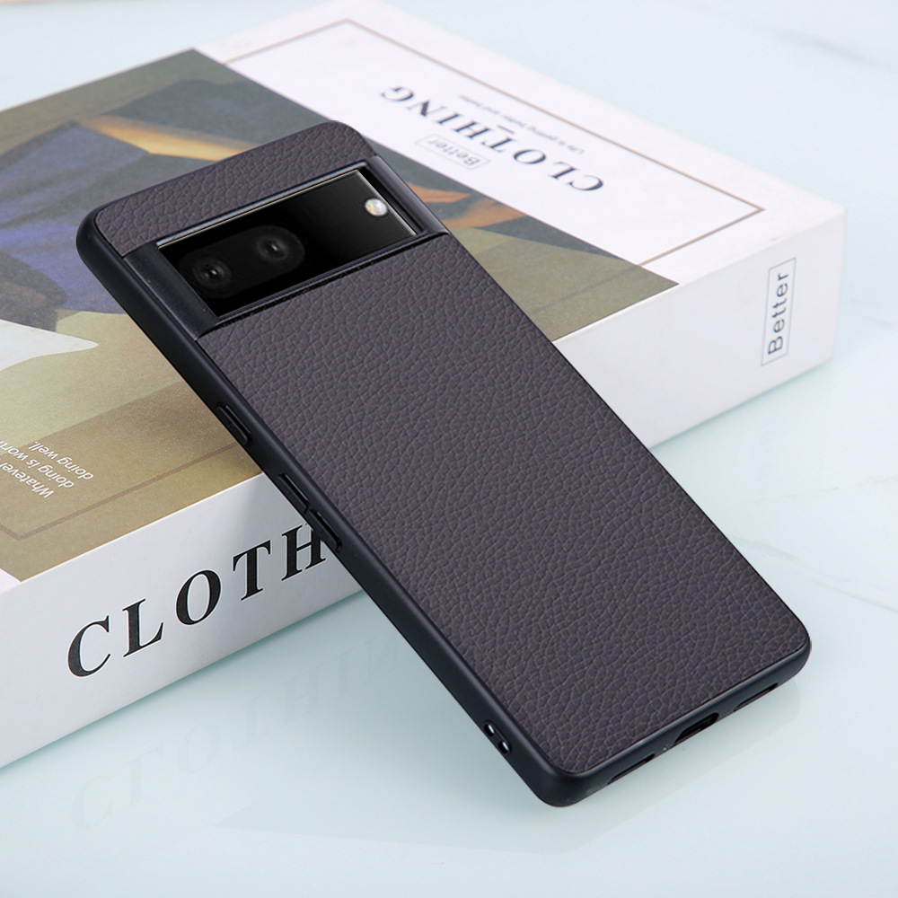Litchi Pattern Synthetic Leather 8, 8 Pro, 7, 7 Pro Google Pixel Phone Case