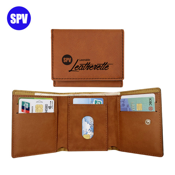 Men and women's universal business blank wallets for laser laser…