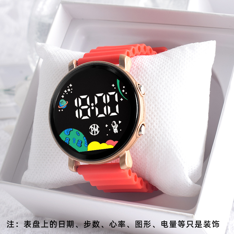 Fashionable brand space digital watch