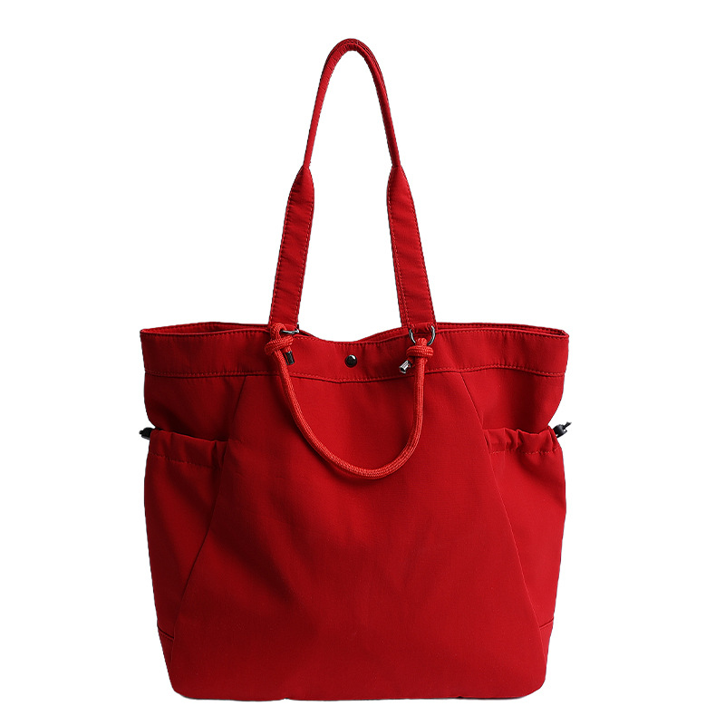 Casual Large Capacity Commuter Tote Bag For Women 2026 New Arrival Lightweight Short Trip Nylon Handbag - Thumbnail 2