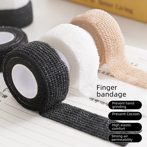 Cross-Border Hot-Selling Bandage, Anti-Wear, Anti-Cocoon, Self-Adhesive Elastic Bandage, Silent Bandage, Finger Cot, Writing Finger Protection Bandage
