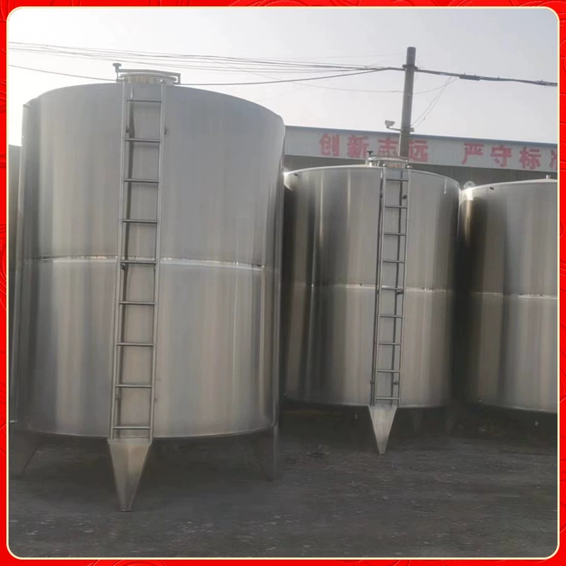 304 вертикальный резервуар для хранения химикатов на продажу, подземный резервуар из нержавеющей стали на 1–50 тонн, 10 кубических резервуаров для ферментации фруктового вина