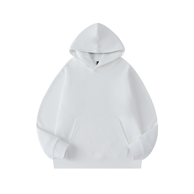 Otoño color sólido cross-border hoodie americano pesado ropa de trabajo con capuchona marca de moda masculina alta sensación suéter personalizada