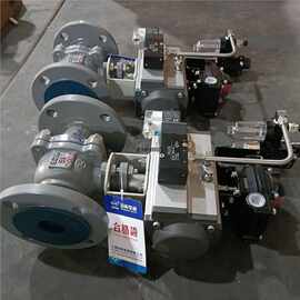 Q641F球阀气动双球阀16C法兰图片单-铸钢作用/