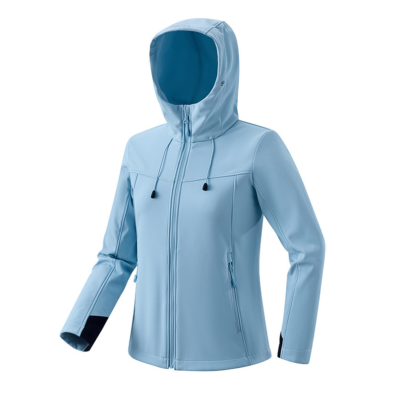Chaqueta de cáscara suave al aire libre con forro polar más tamaño a prueba de viento chaqueta de lana caliente pareja impermeable suéter deportivo fábrica al por mayor