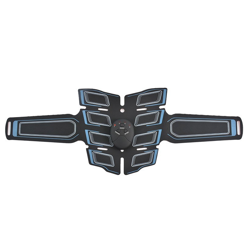 EMS inteligente nuevo ocho piezas abdominal músculo fitness pérdida de peso hogar perezoso vientre parche pantalla digital recargable vientre fitness instrumento
