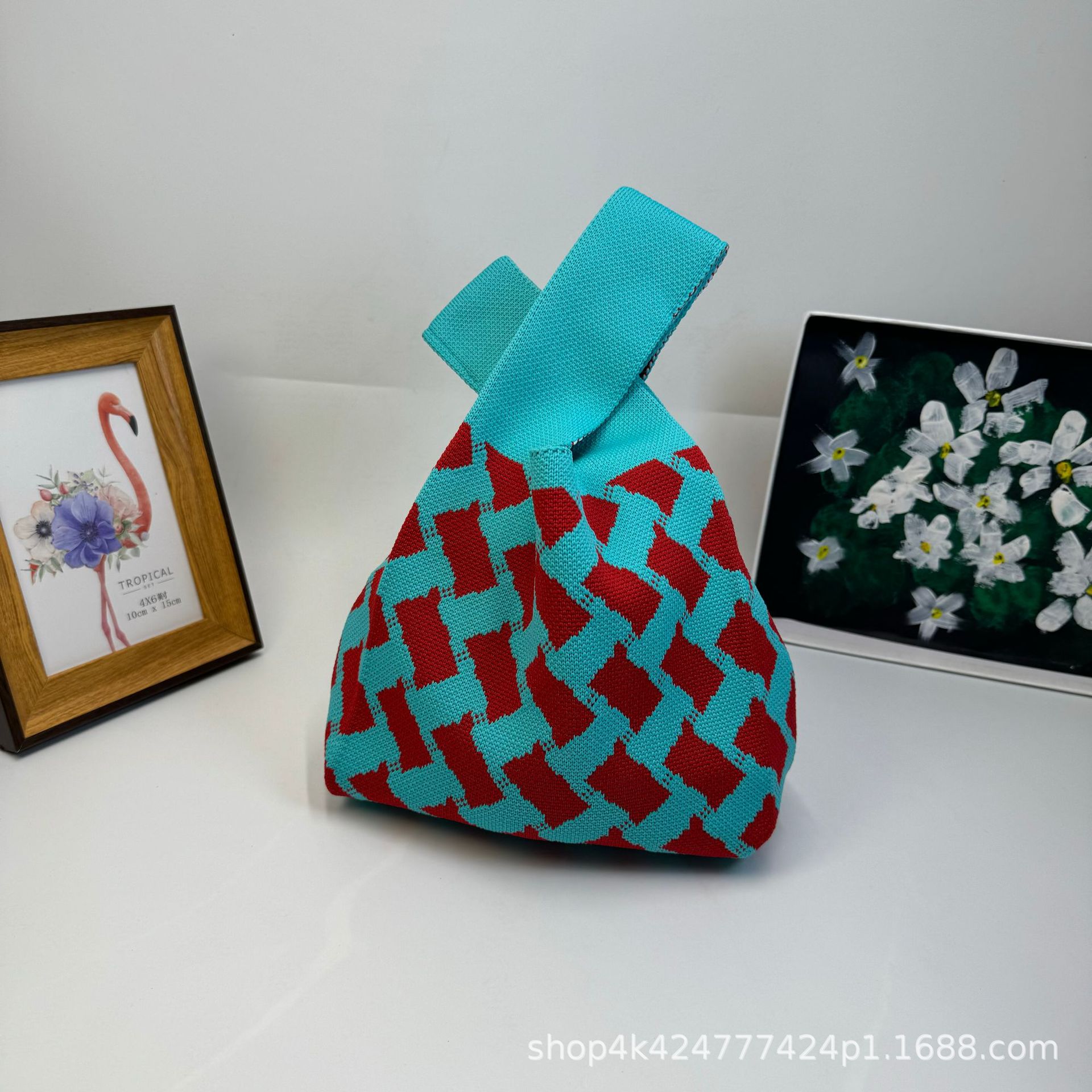 INS nuevo bolso de mujer bolso de mano bolso de punto bolso de gran capacidad bolso de hombro bolso de cubo