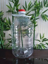 河南厂家现货10L升透明塑料水桶pet10升油壶全新料塑料桶壶瓶直供