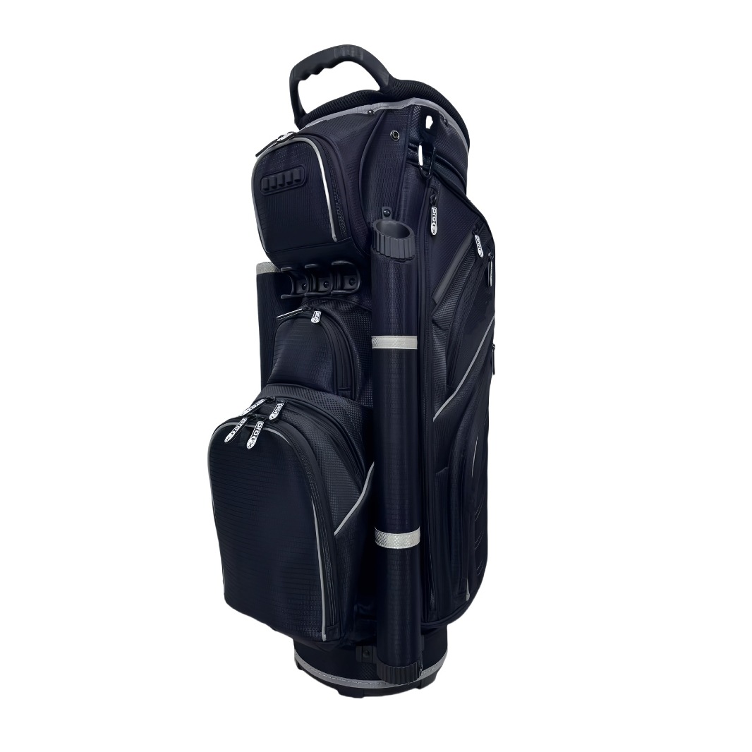 Túi đựng gậy golf bốn ngăn tùy chỉnh theo yêu cầu của nhà sản xuất thiết bị gốc (OEM), túi golf tiêu chuẩn có thể dựng đứng trong xe, túi đựng gậy golf dùng trong nhà câu lạc bộ.