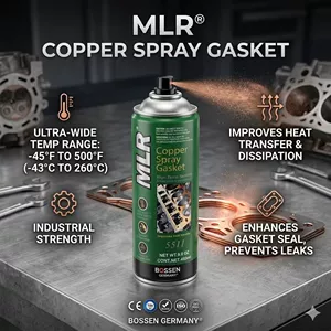 Mlr Spray-Type High-Temperature Resistant Metal Copper Gasket Sealant Spray Copper Glue 5511 450ml